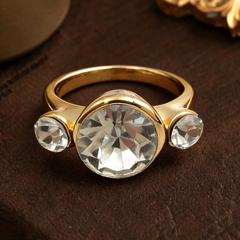 Classic Crystal Ring