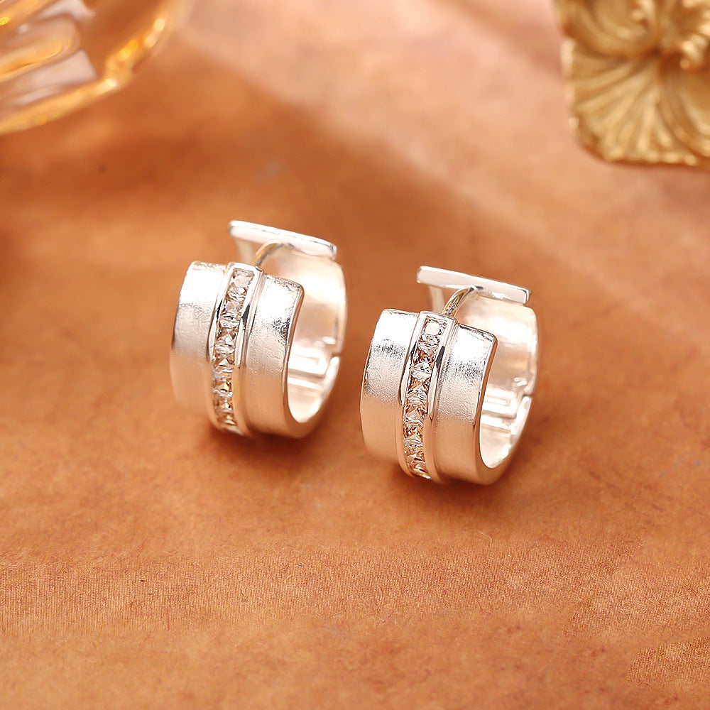 Classic Diamond Earrings