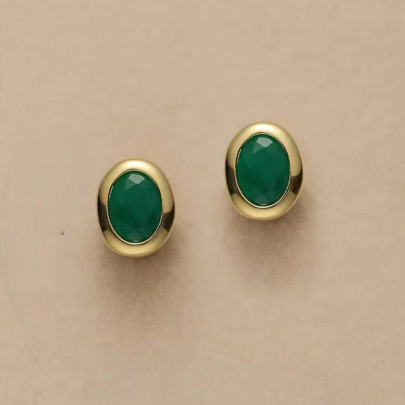 Classic Emerald Earrings