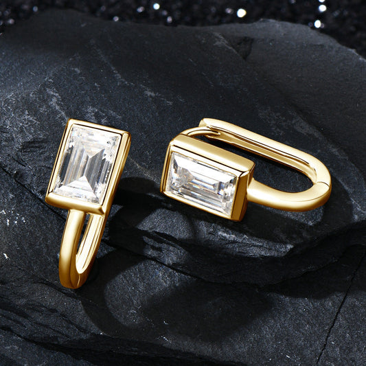 Classic Gold Crystal Earrings