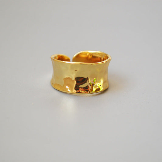 Classic Gold Cuff Ring