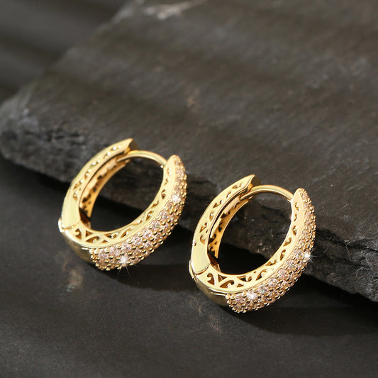 Classic Gold Hoop Earrings