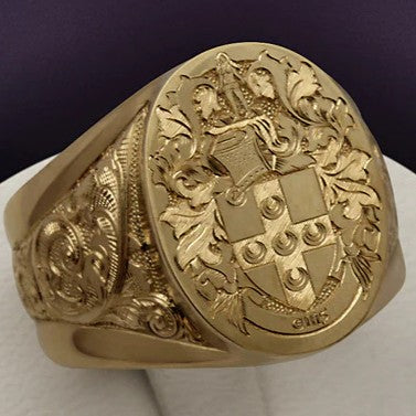 Classic Gold Signet Ring