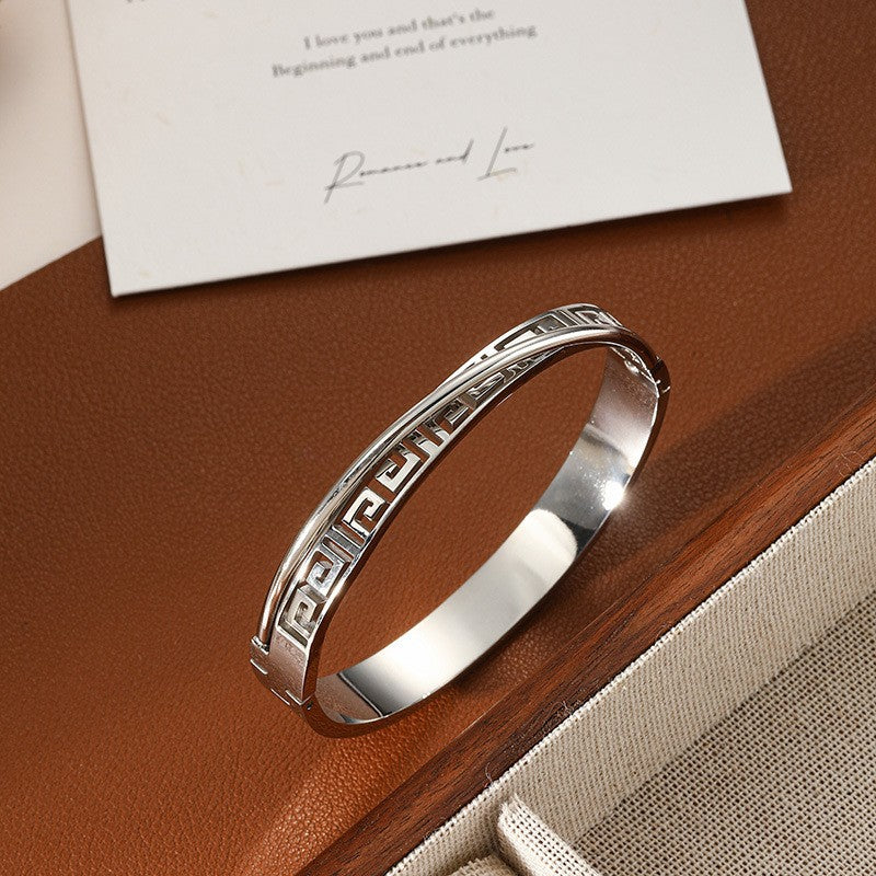 Classic Greek Key Bracelet
