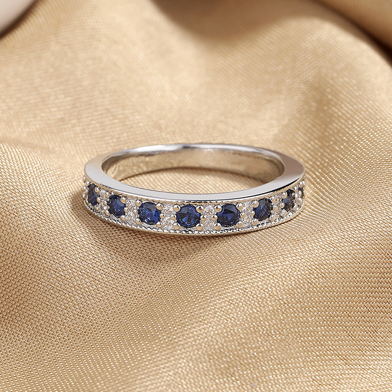 Classic Sapphire Diamond Ring