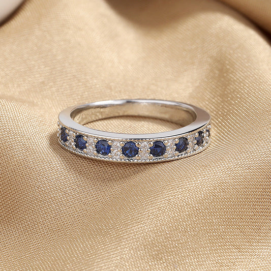 Classic Sapphire Diamond Ring
