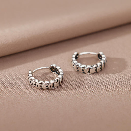 Classic Silver Hoop Earrings