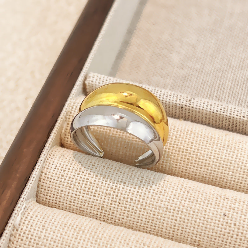 Classic Two Tone Ring