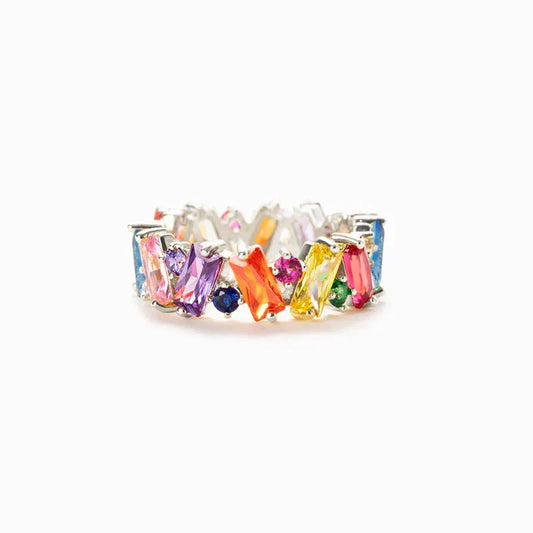 Colorful Crystal Ring