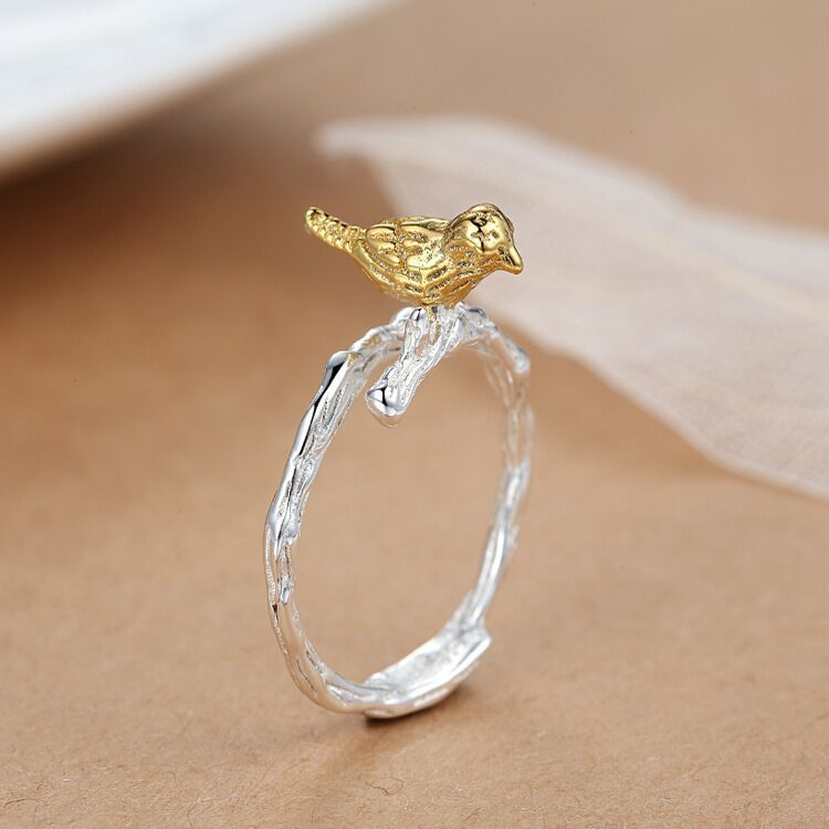 Delicate Bird Ring