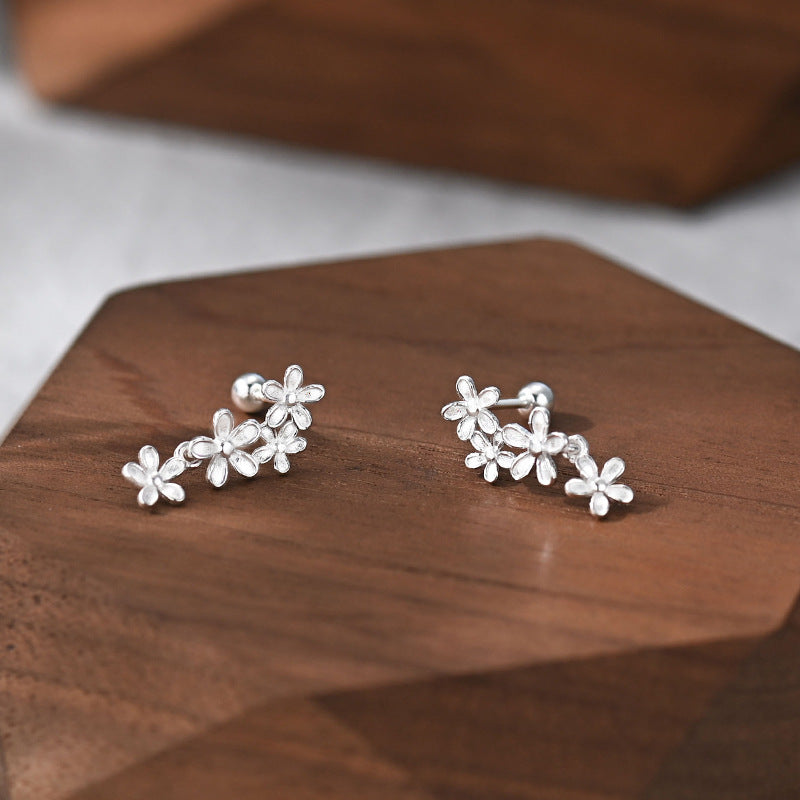 Delicate Flower Earrings