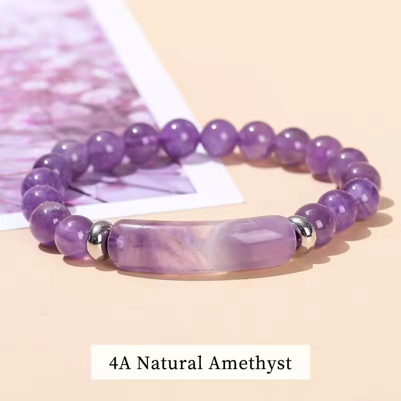 Elegant Amethyst Bracelet