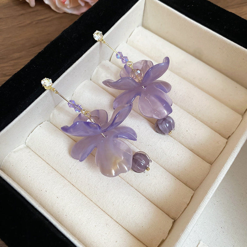 Elegant Amethyst Earrings