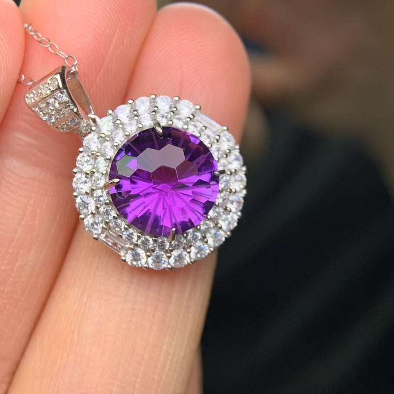 Elegant Amethyst Necklace