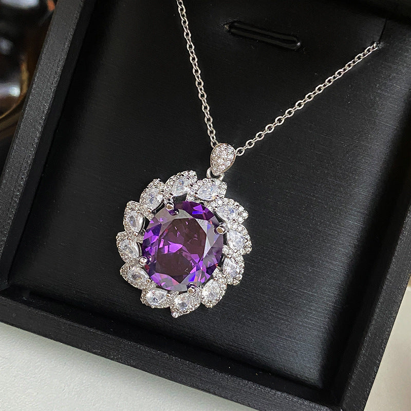 Elegant Amethyst Necklace