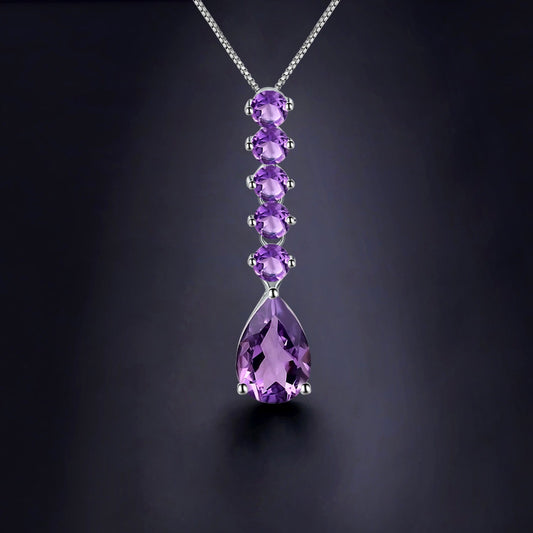 Elegant Amethyst Necklace