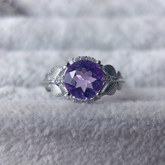 Elegant Amethyst Ring