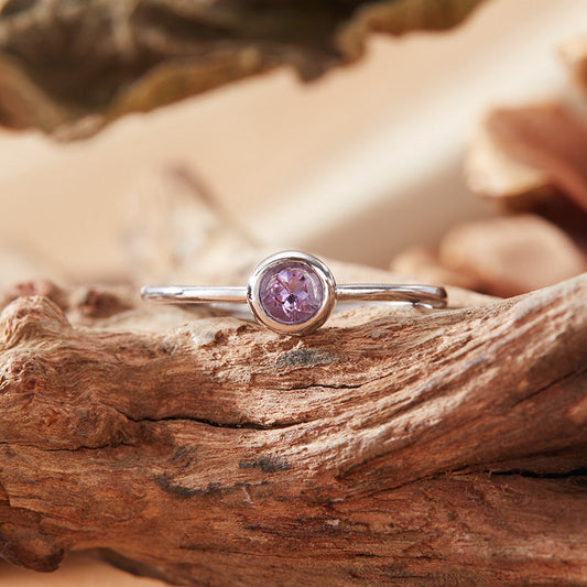 Elegant Amethyst Ring