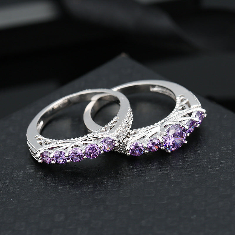 Elegant Amethyst Ring