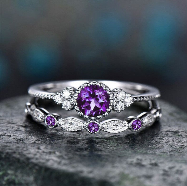 Elegant Amethyst Ring
