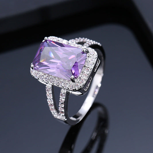 Elegant Amethyst Ring