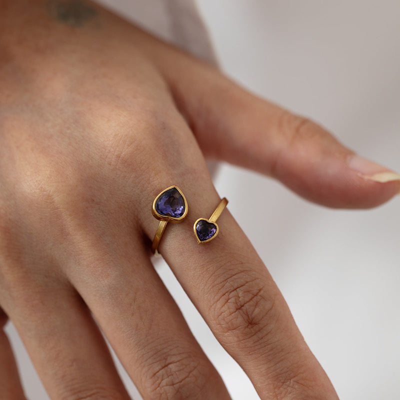 Elegant Amethyst Ring