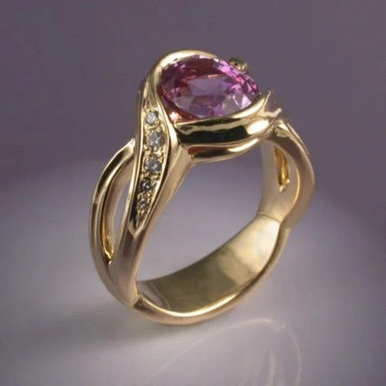 Elegant Amethyst Ring