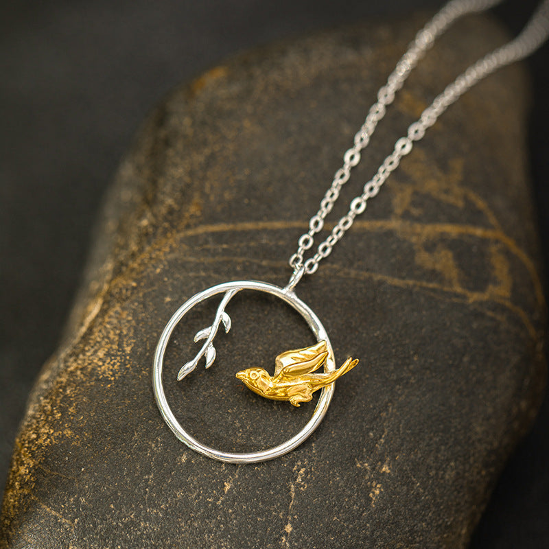 Elegant Bird Necklace