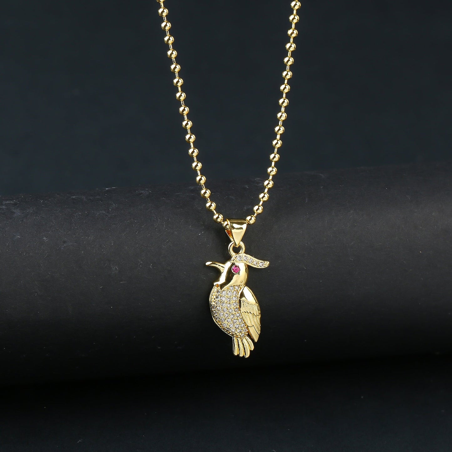 Elegant Bird Pendant Necklace