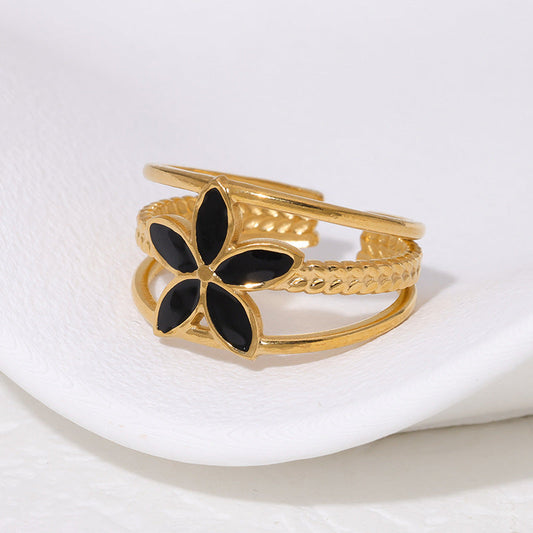 Elegant Black Onyx Ring
