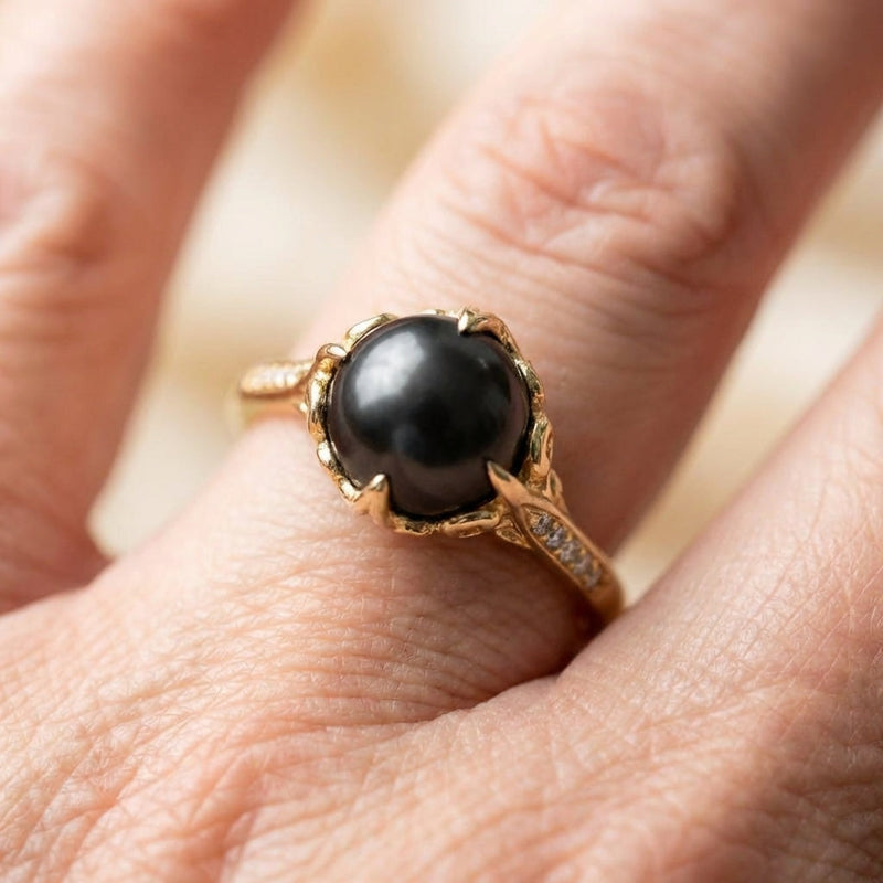 Black Pearl Ring