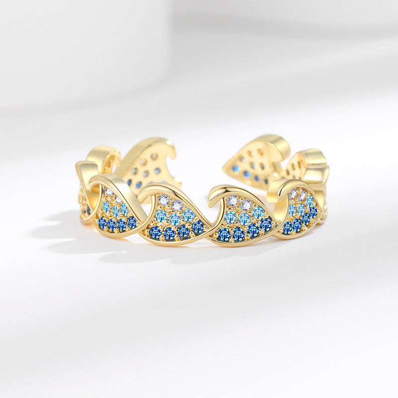 Elegant Blue Sapphire Ring