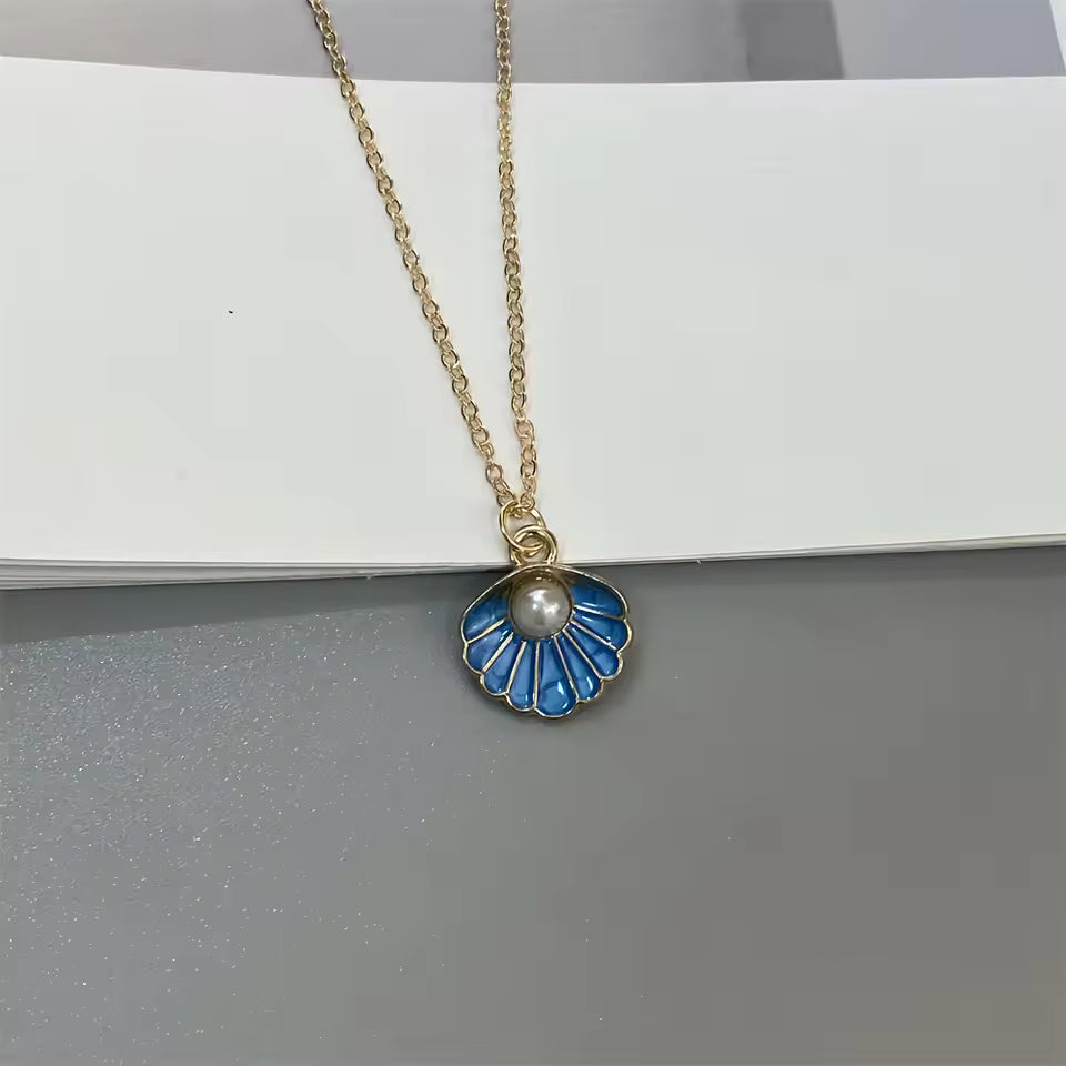 Elegant Blue Shell Pearl