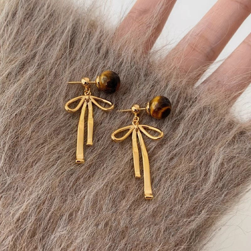 Elegant Bow Earrings
