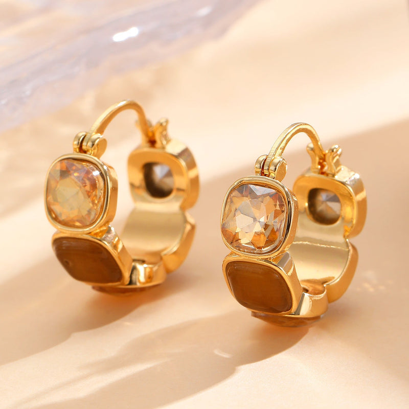Elegant Citrine Earrings