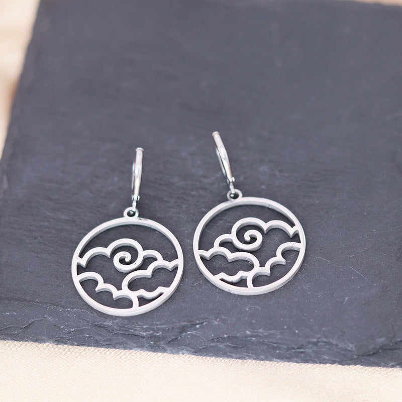 Elegant Cloud Earrings