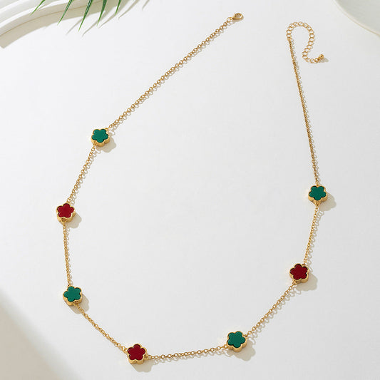 Elegant Clover Necklace