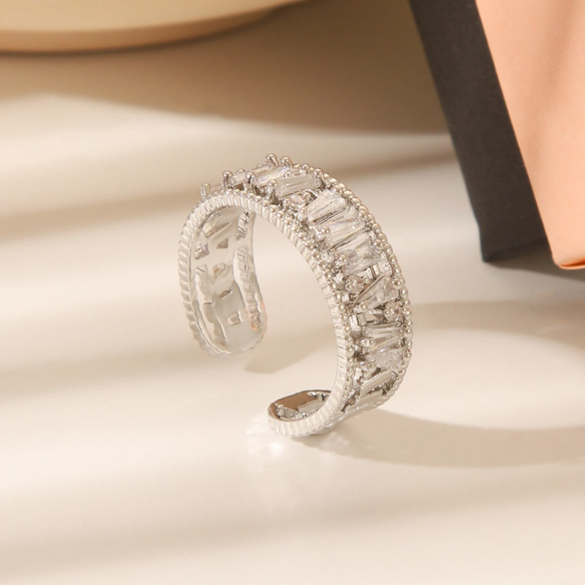 Elegant Crystal Ring