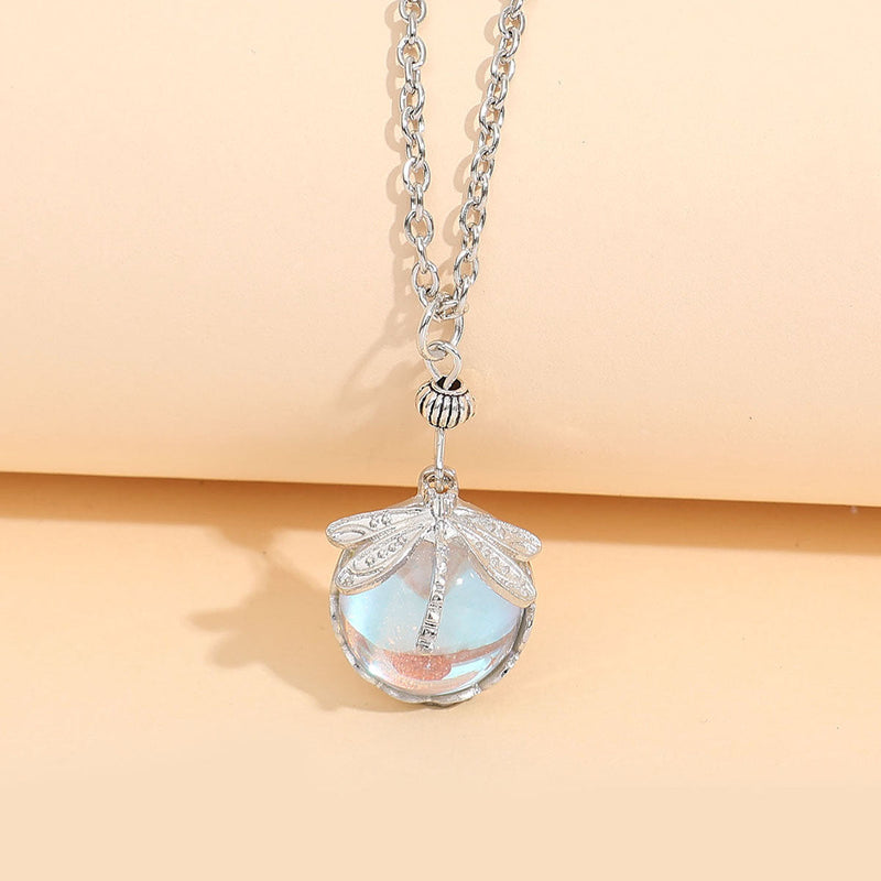 Elegant Dragonfly Necklace