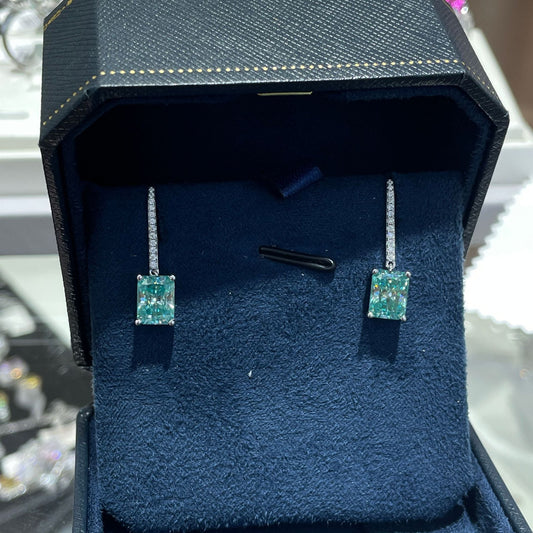 Elegant Emerald Earrings