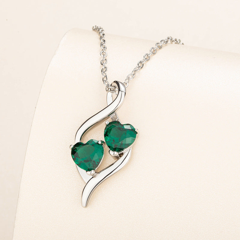 Elegant Emerald Necklace