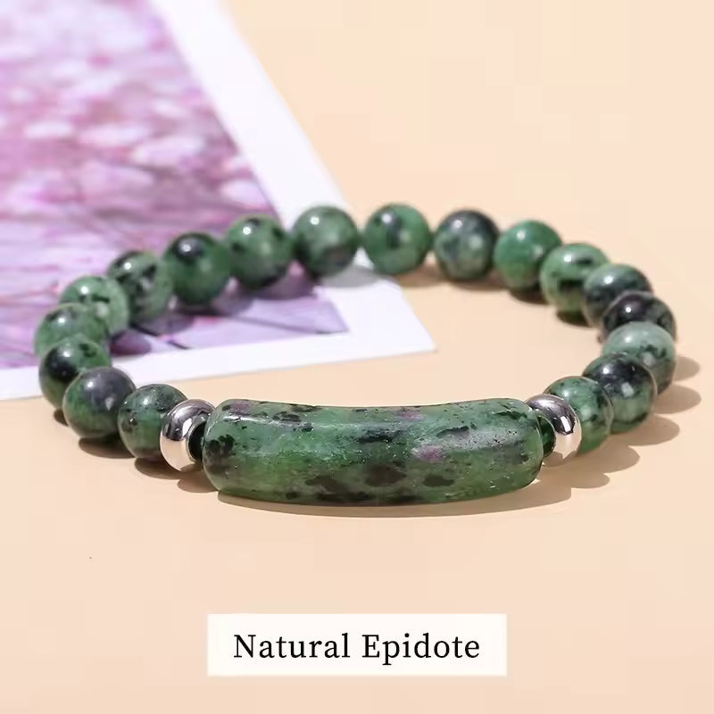 Elegant Epidote Bracelet