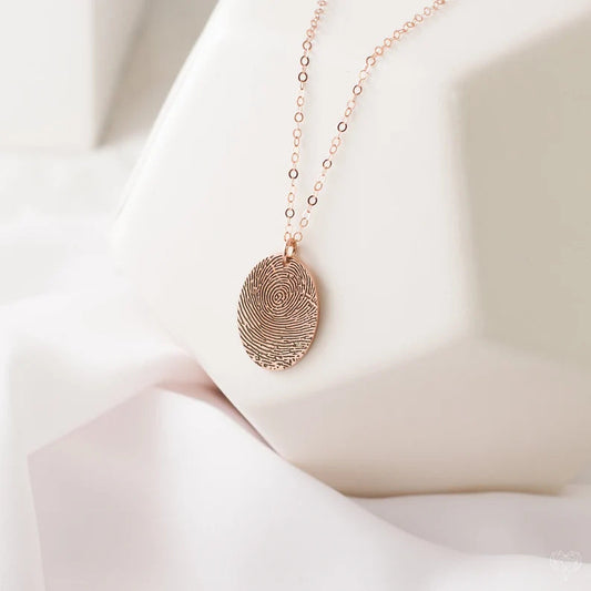 Elegant Fingerprint Necklace