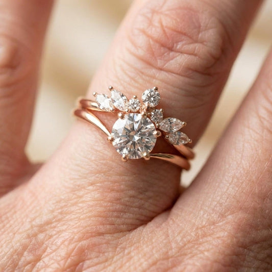 Flower Diamond Ring