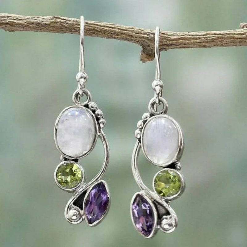 Elegant Gemstone Earrings
