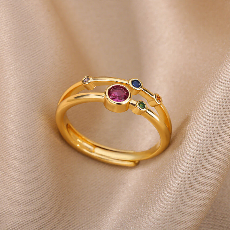 Elegant Gemstone Ring