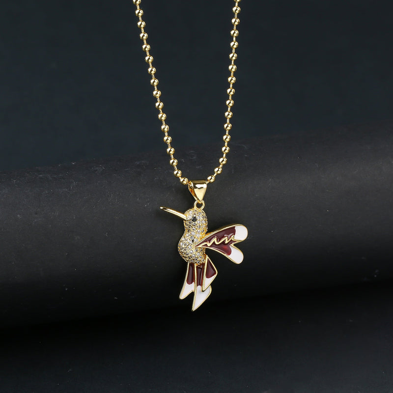 Elegant Hummingbird Necklace
