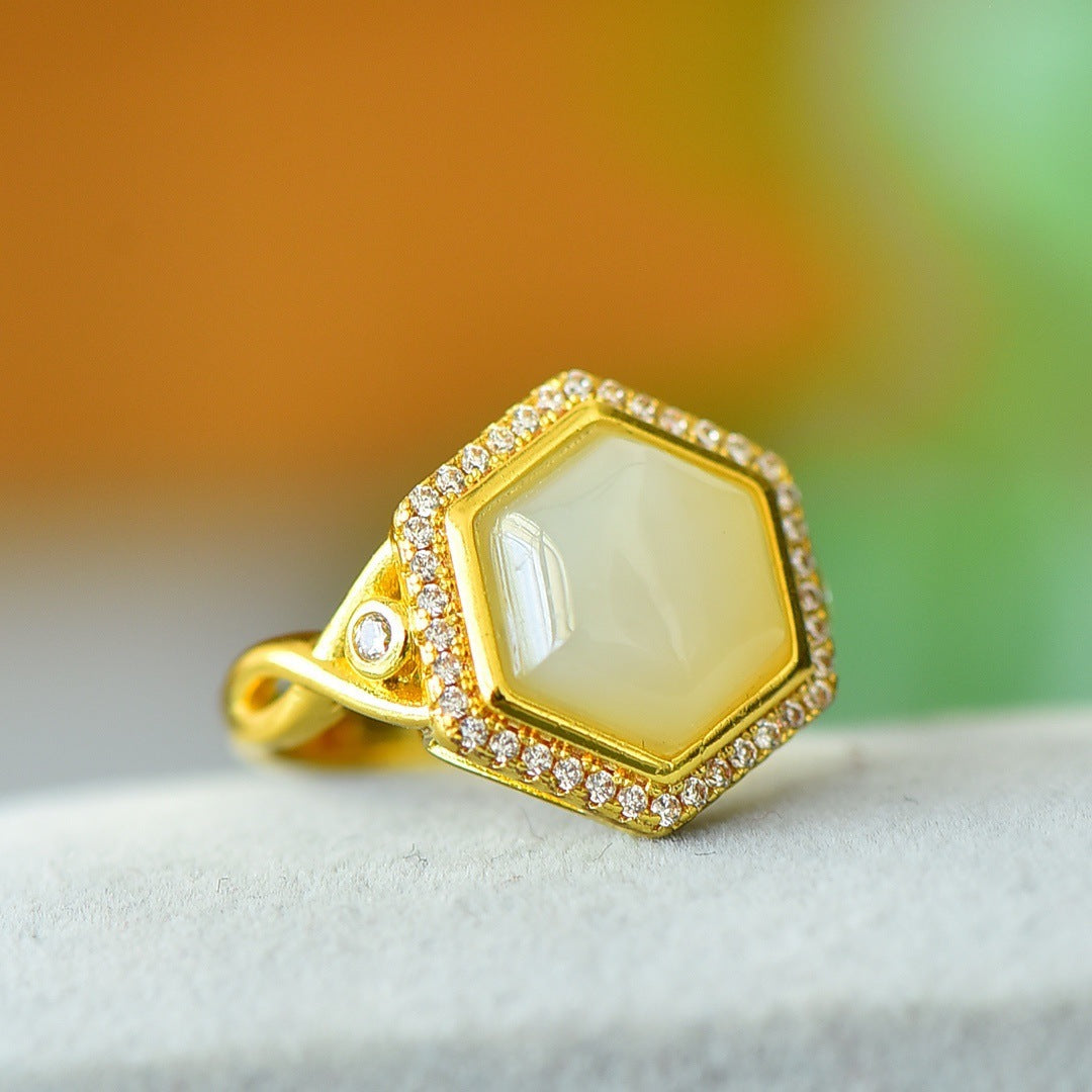 Elegant Jade Ring