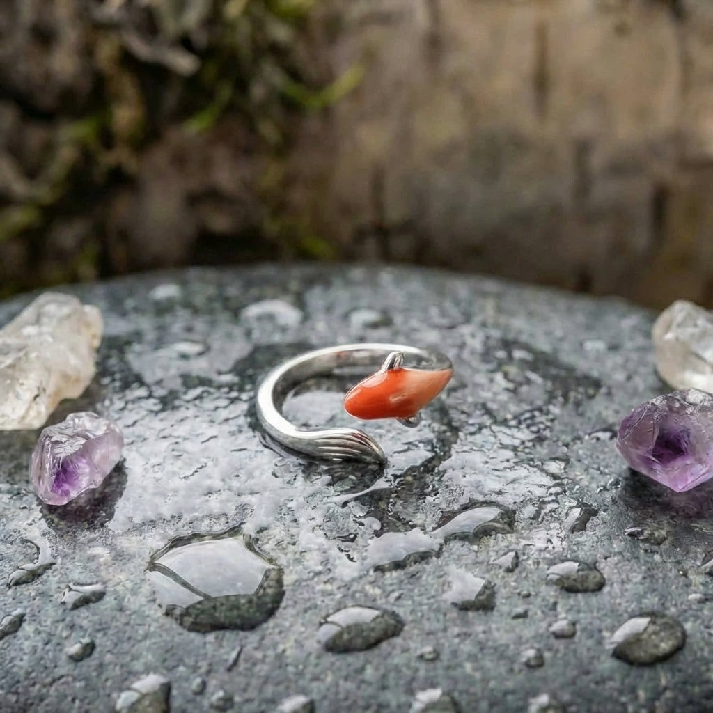 Elegant Koi Fish Ring