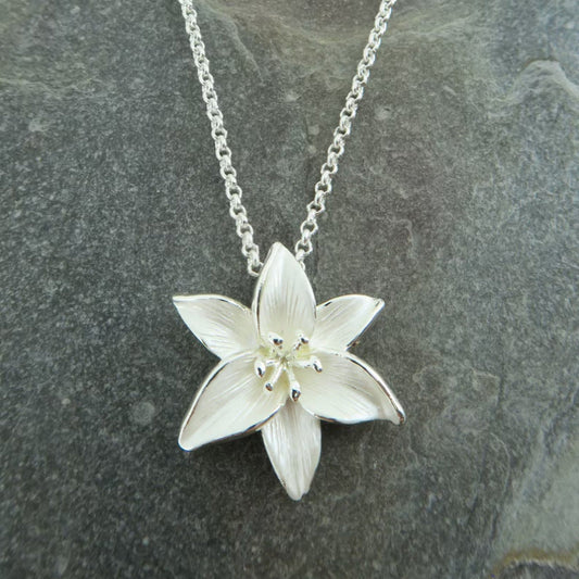 Elegant Lily Necklace